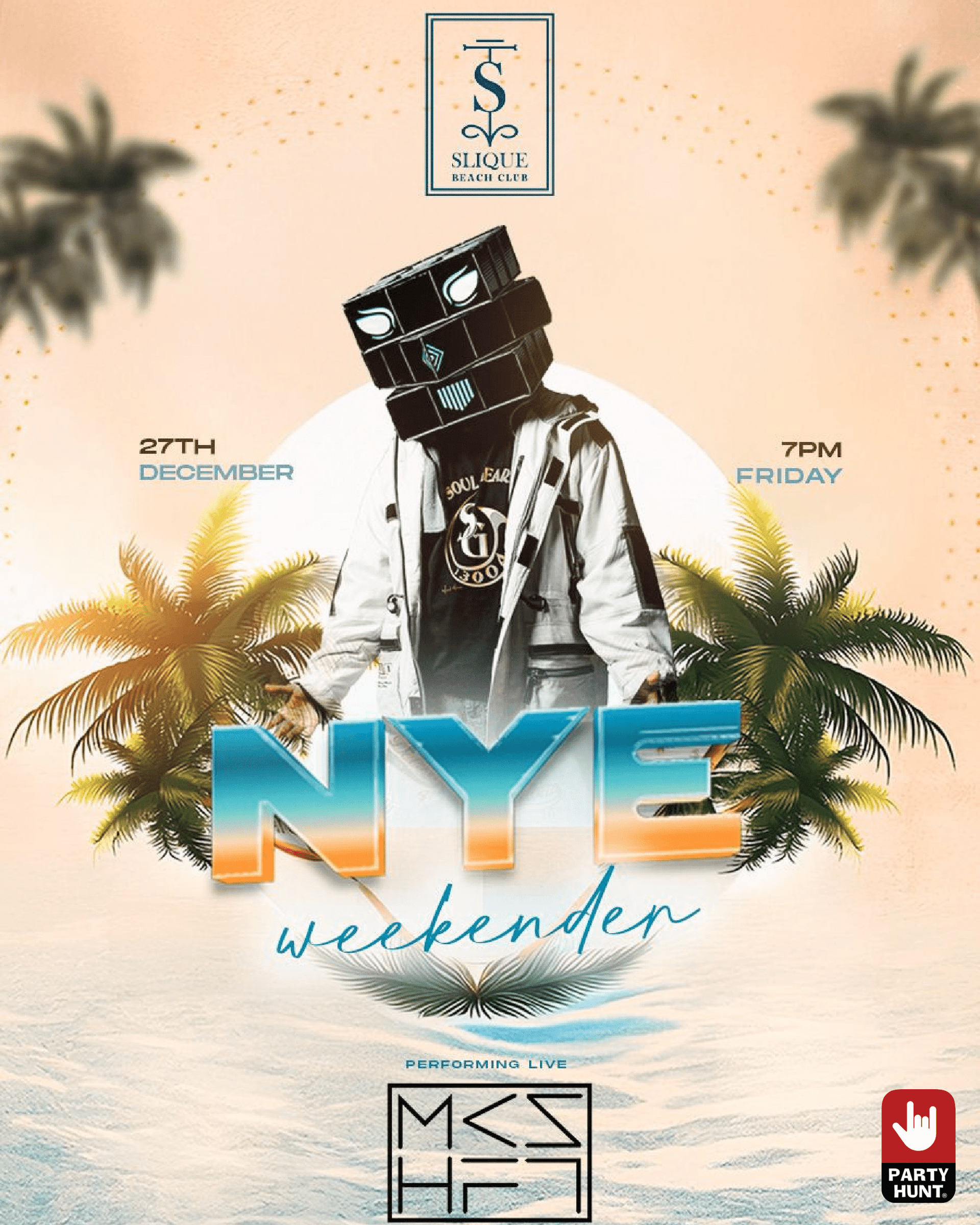 NYE WEEKENDER-MKSHFT LIVE