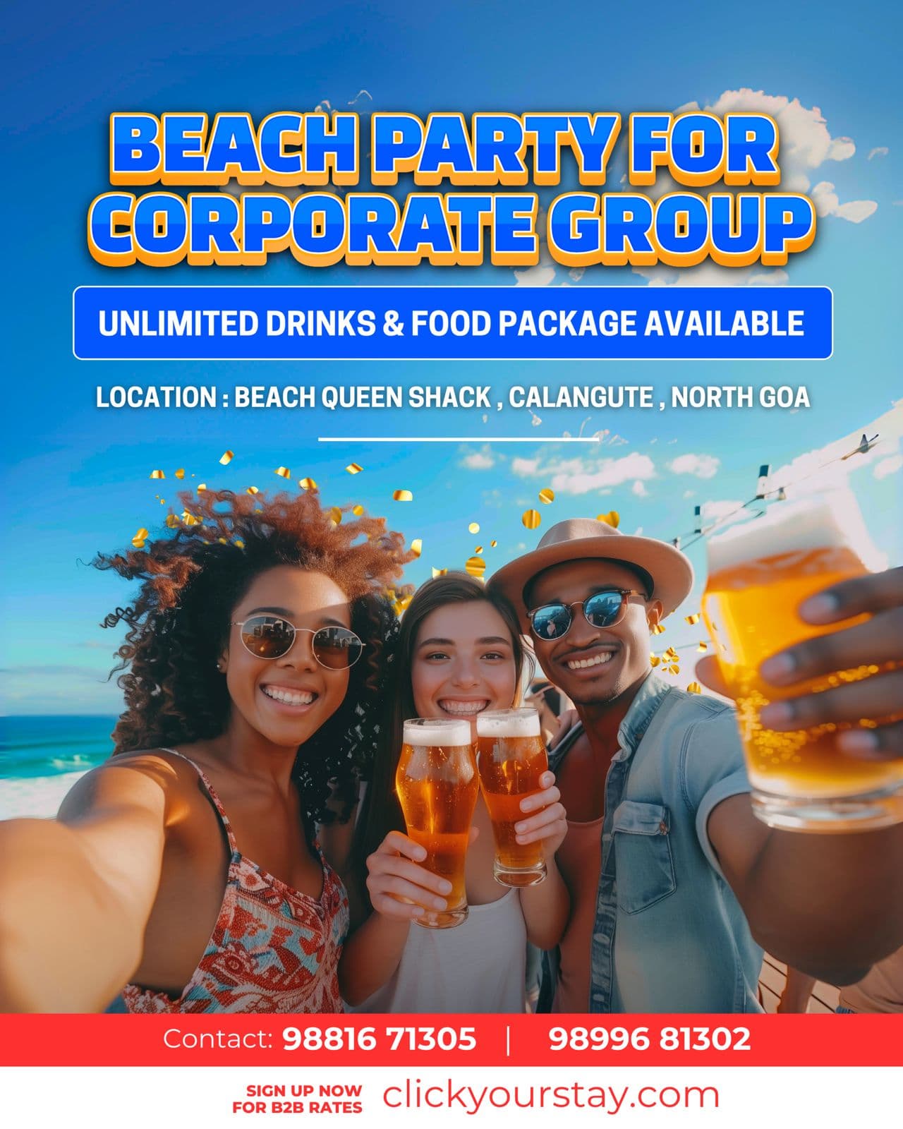 Beach Party for Corporate