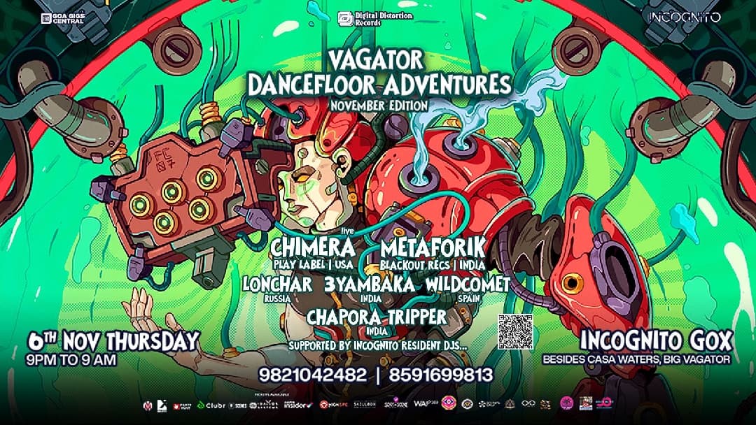 Vagator Dancefloor Adventures