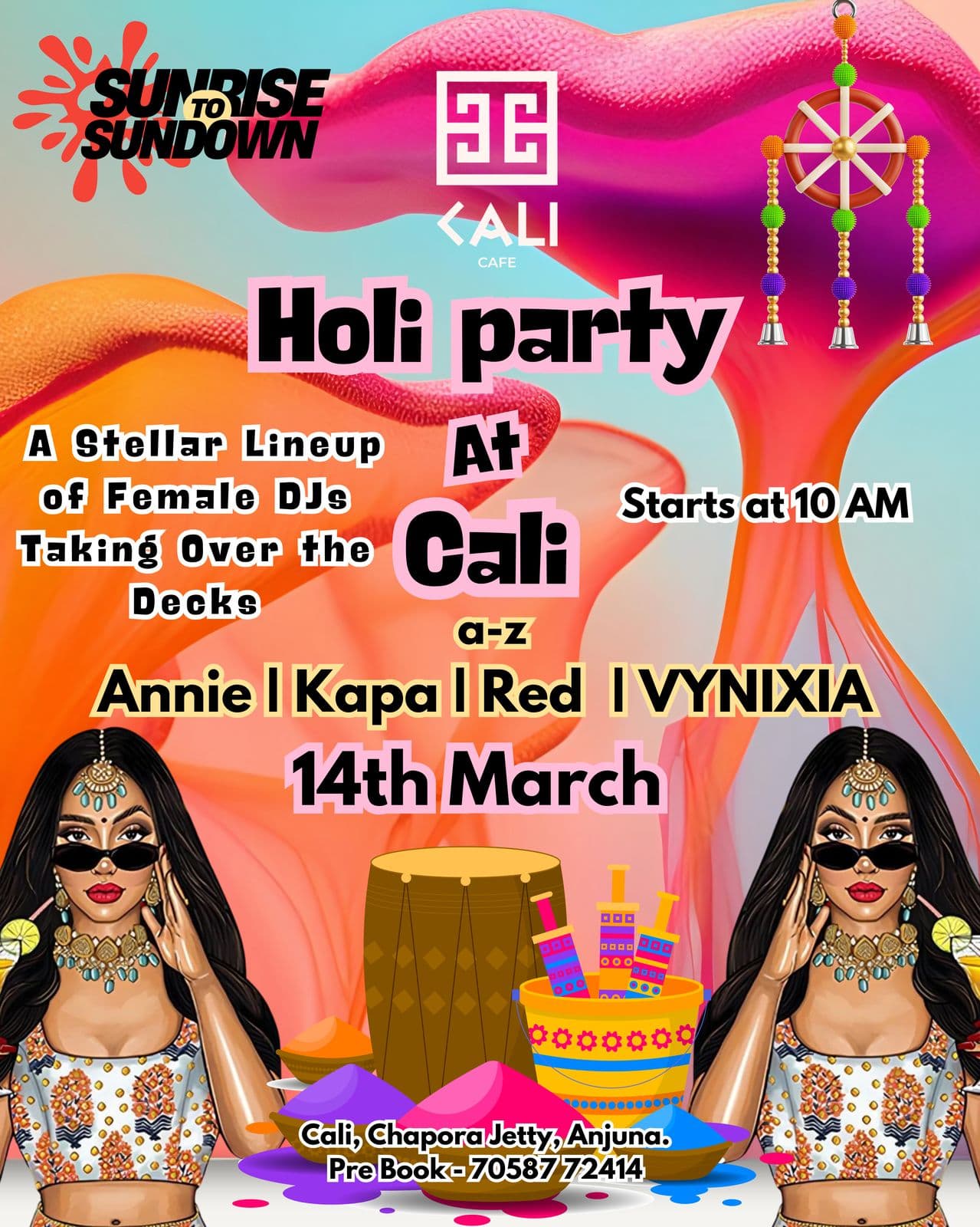 Holi Party At Cali
