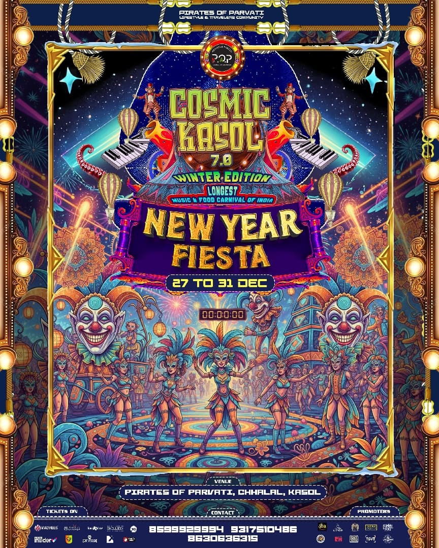 Cosmic Kasol New Year Fiesta