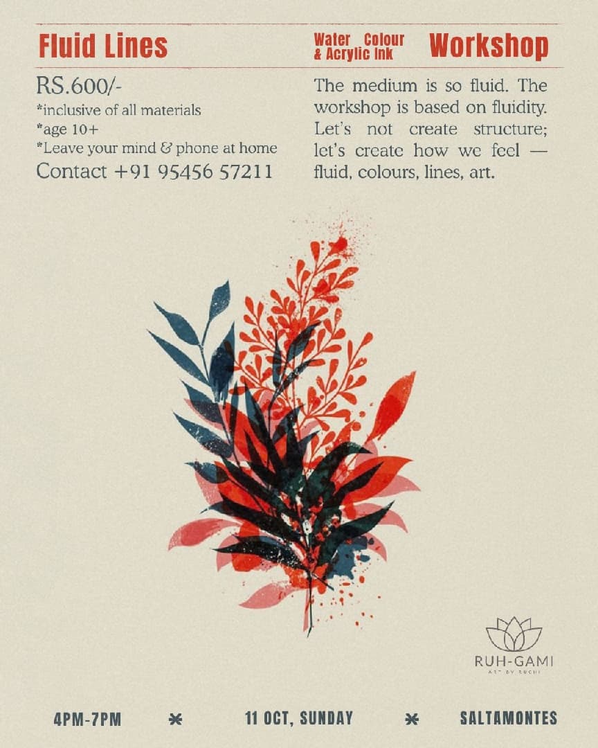 Water Colour & Acrylic Workshop