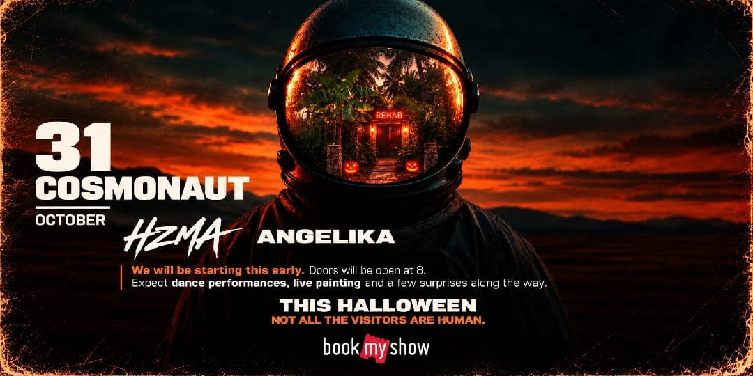 THE RED HALLOWEEN COSMONAUT-HZMA