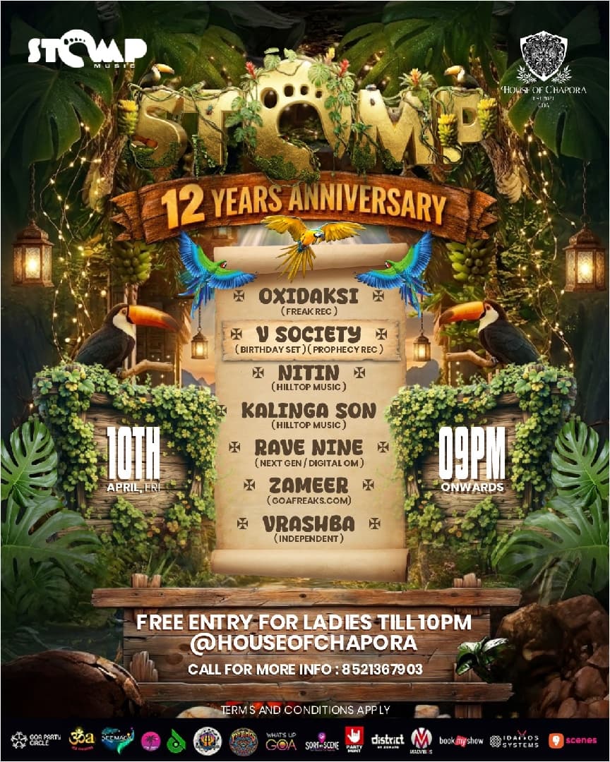 STOMP 12 YEARS ANNIVERSARY